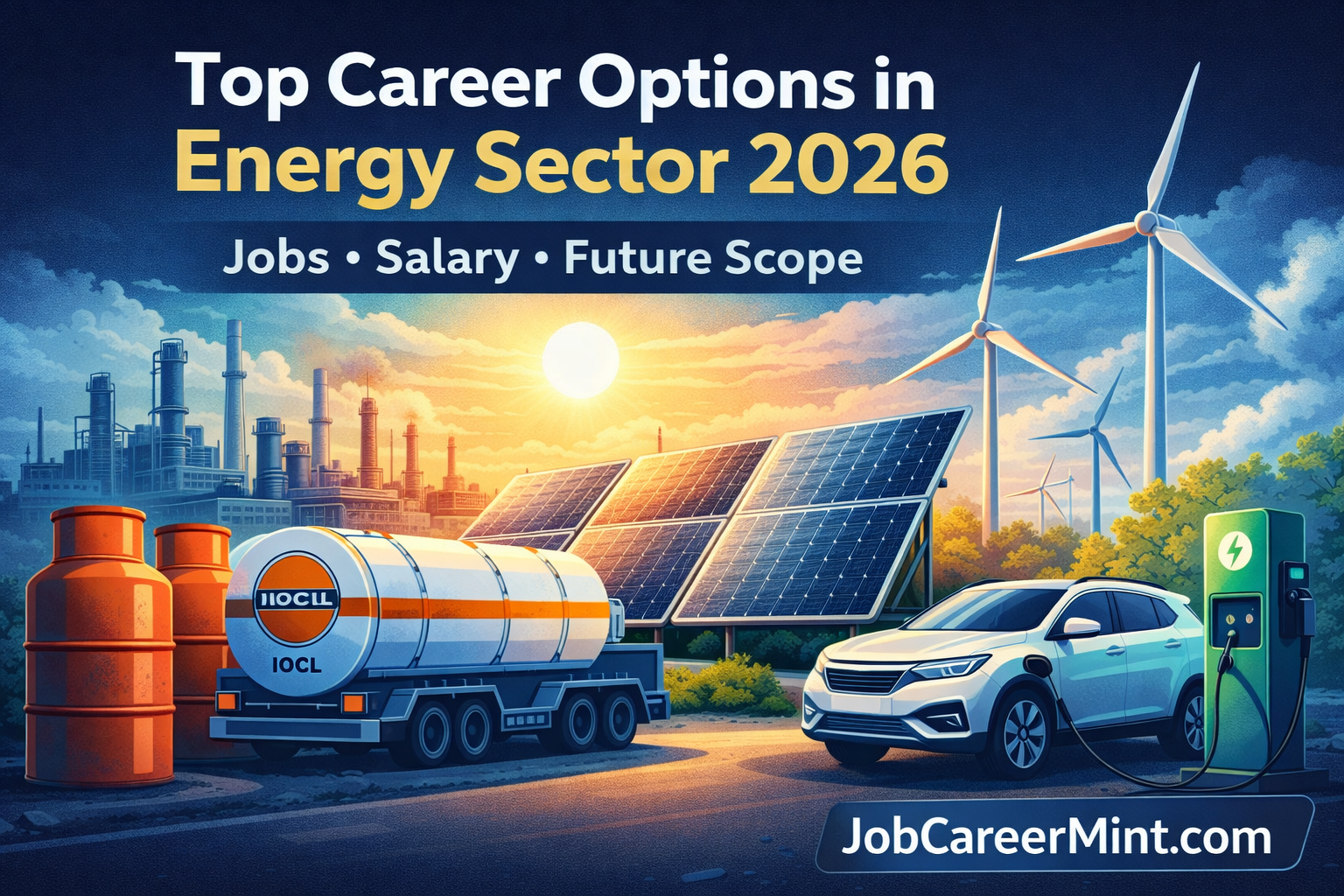 career options in energy sector 2026 jobs salary future