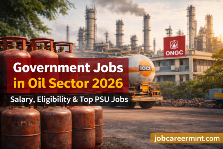 government jobs in oil sector 2026