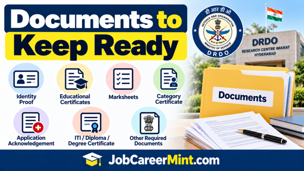 Documents to Keep Ready