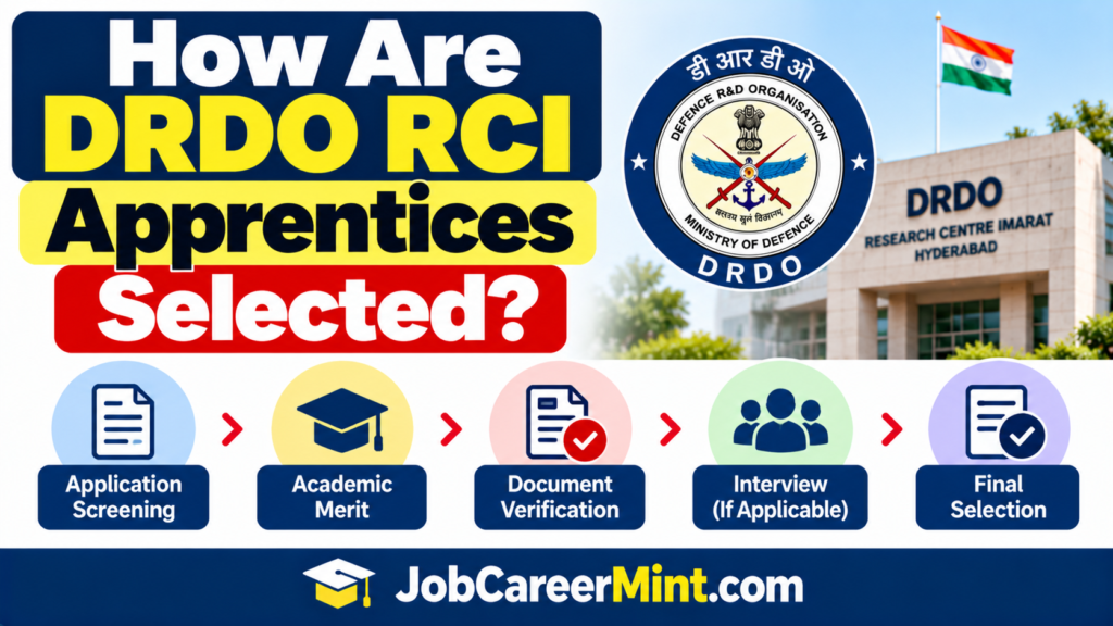 How Are DRDO RCI Apprentices Selected?